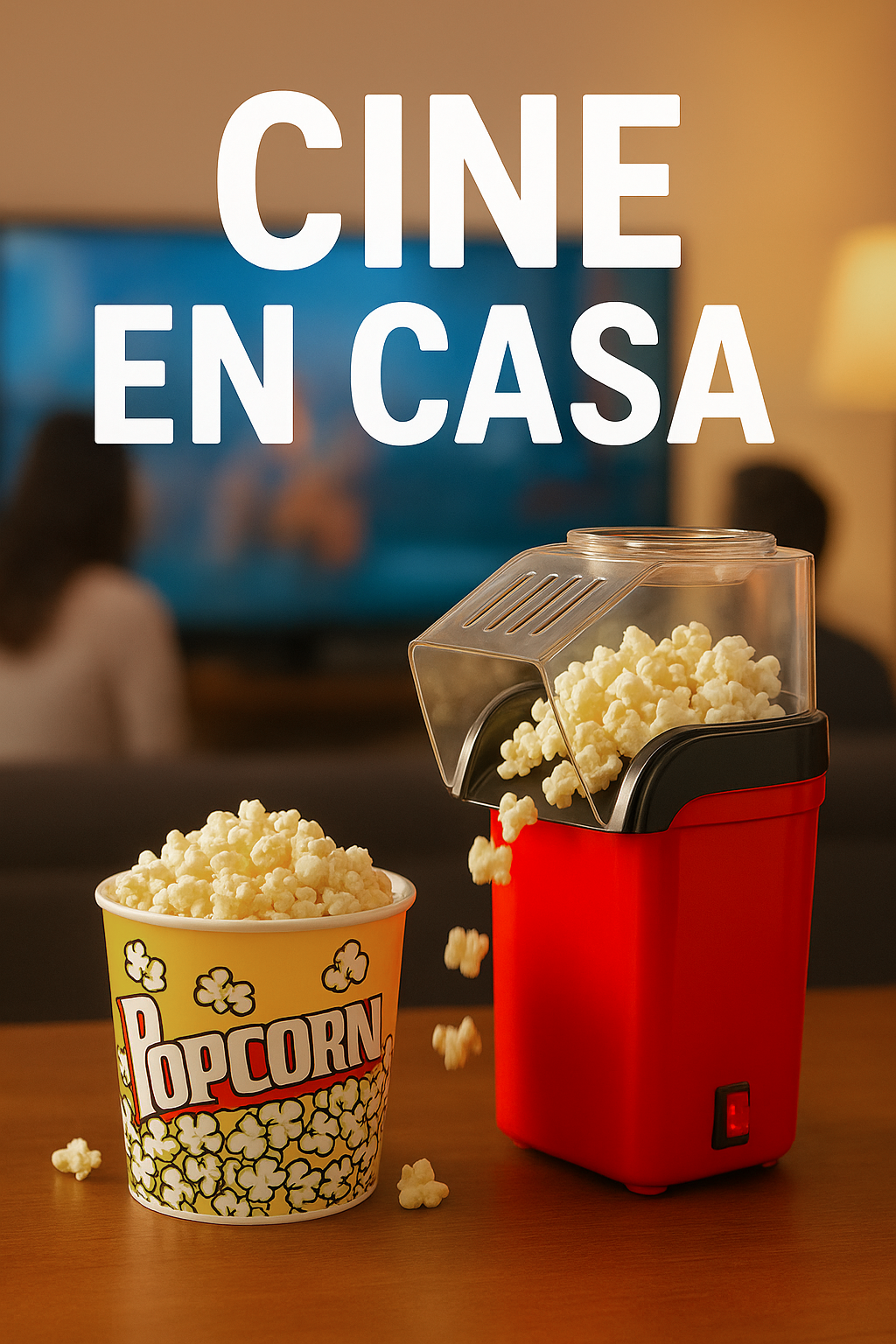 ¡Del cine a tu hogar!🎬🍿 Palomitas en 3 min