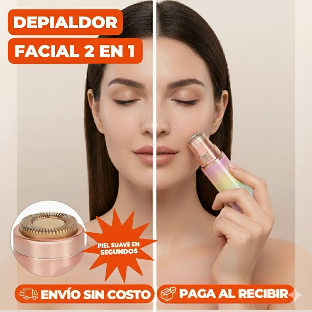 Depilador Facial y Perfilador de cejas! ✨ 2 x 1